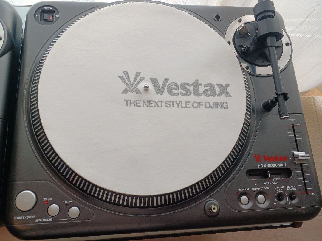 Vestax PDX-3000MKII ターンテーブル 2台セット