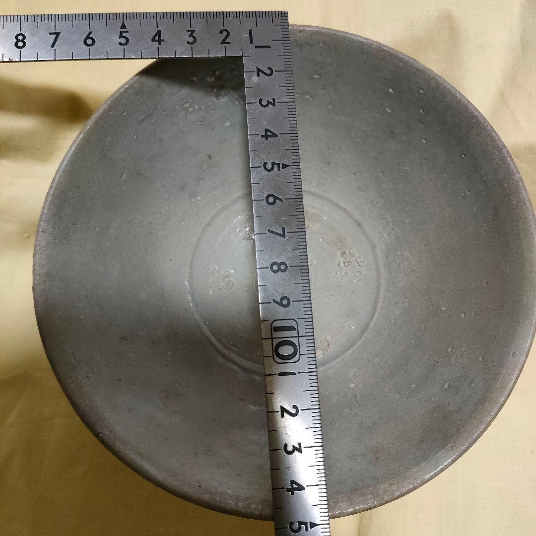 李朝　高麗　青磁茶碗　時代物　骨董アンティークNo.164