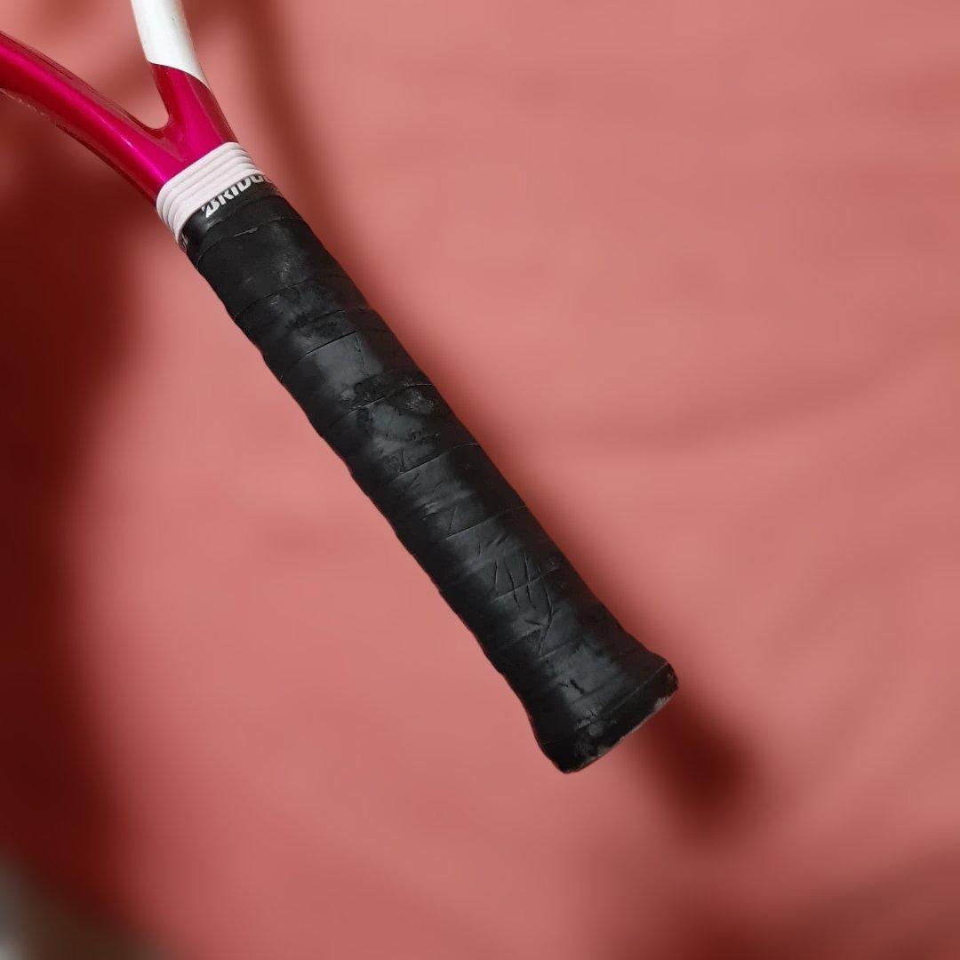 ブリヂストン◆カルネオ265硬式テニスラケット◆新品グリップテープ付