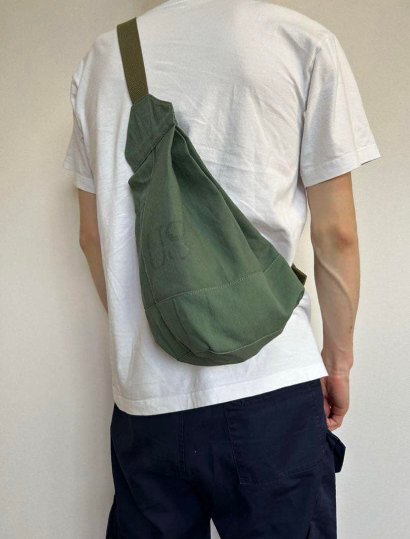 ビンテージ　リメイクバッグ　TALONzip アメリカ軍　ボディバッグ