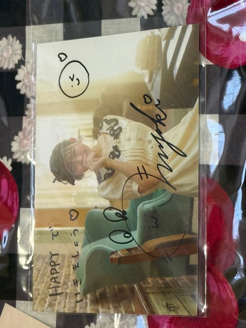 Swankiss 浴衣 チェリー ギンガムチェック 渡辺美優紀コラボ 黒 赤 帯