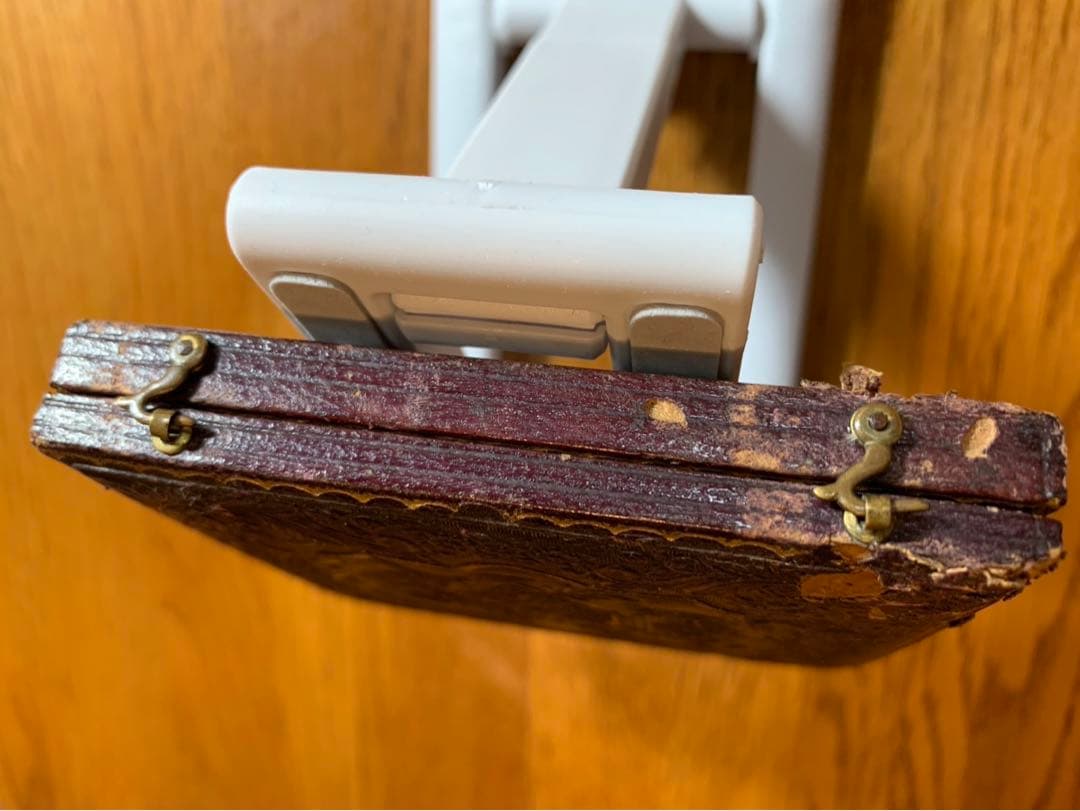 アンブロタイプ　アンティークフォト　ロット（2）夫と妻　面白い手書きのメモ付き。