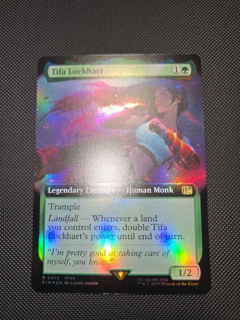 ラスト一枚【Foil】(473)■拡張アート■ティファ・ロックハート　希少　限定