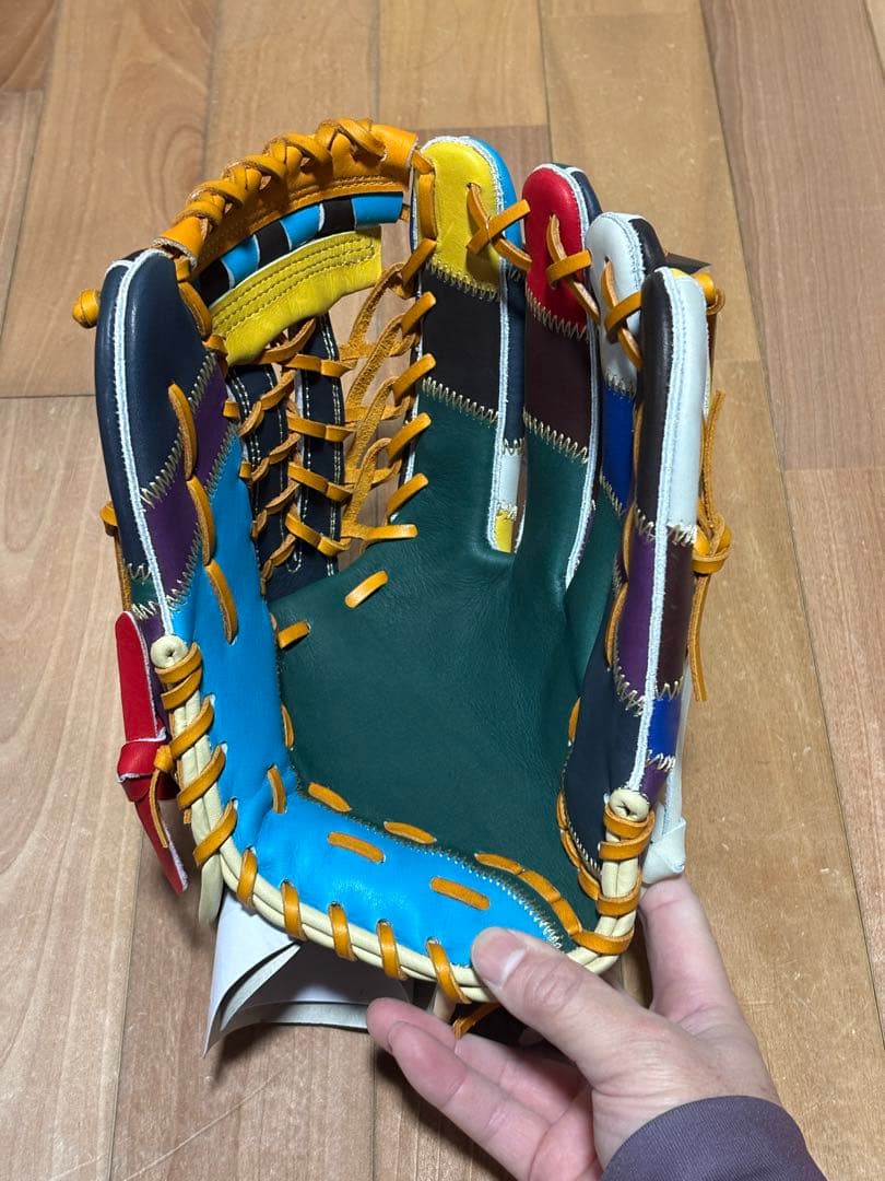 眞*楓様 ZETT×BASEMAN 軟式用 グラブ 外野用