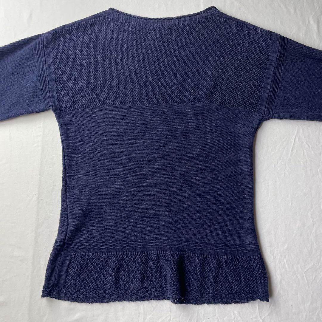 Nigel Cabourn ガンジー ジャージーニットフレンチリネンi89