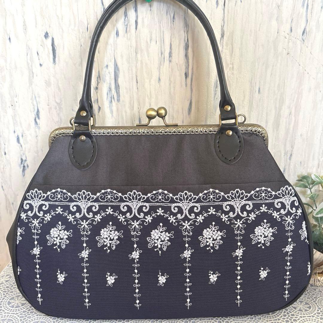 みはる　がま口バッグ3点　ハンドメイド