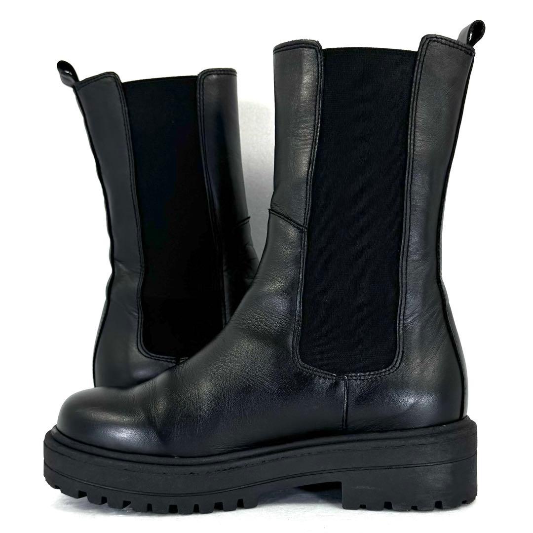 【BEAUTY&YOUTH】ビューティーアンドユース（24cm）サイドゴアブーツ