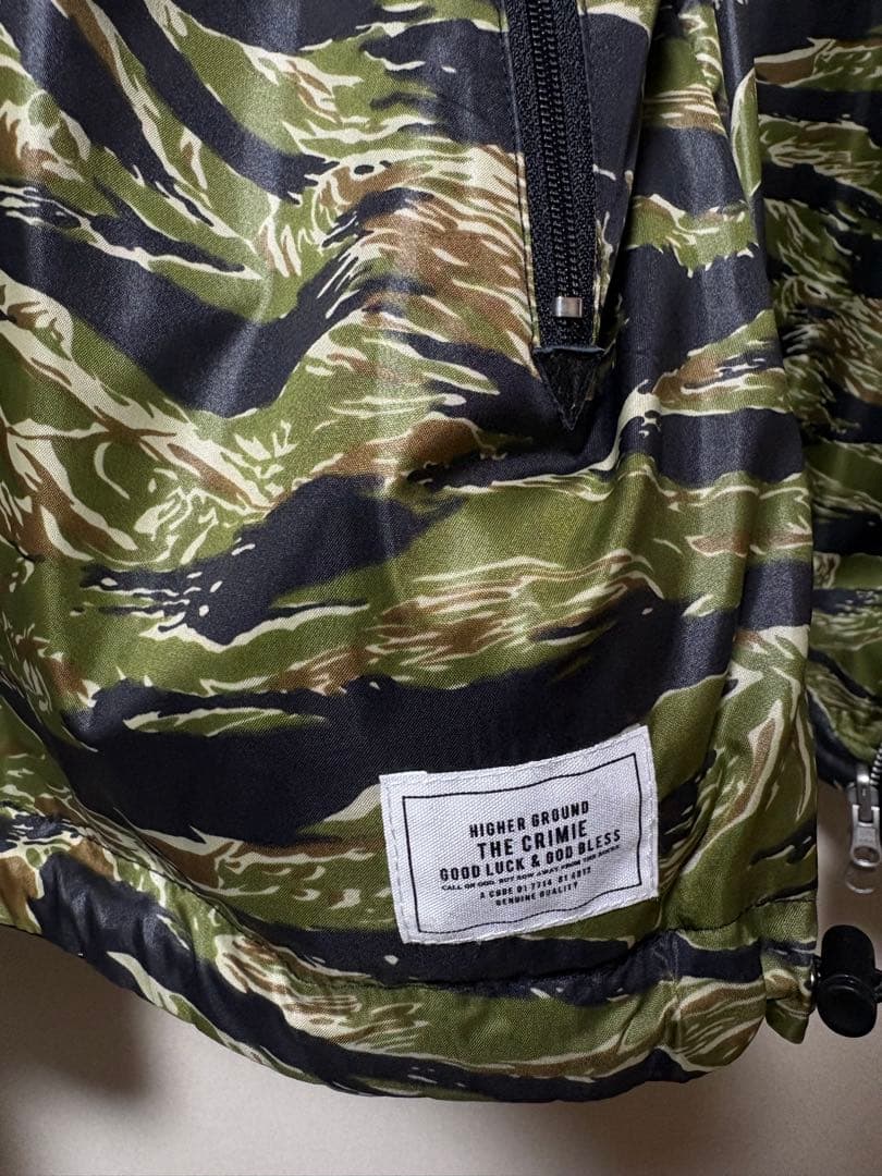 CRIMIEナイロンリバーシブルジャケットXLクライミー