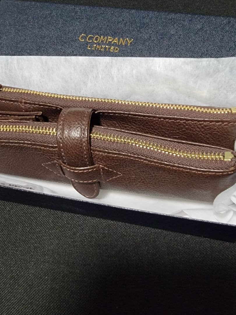 【極美品】ルポペンケース マヤブラウン Cカンパニー 本革 筆箱