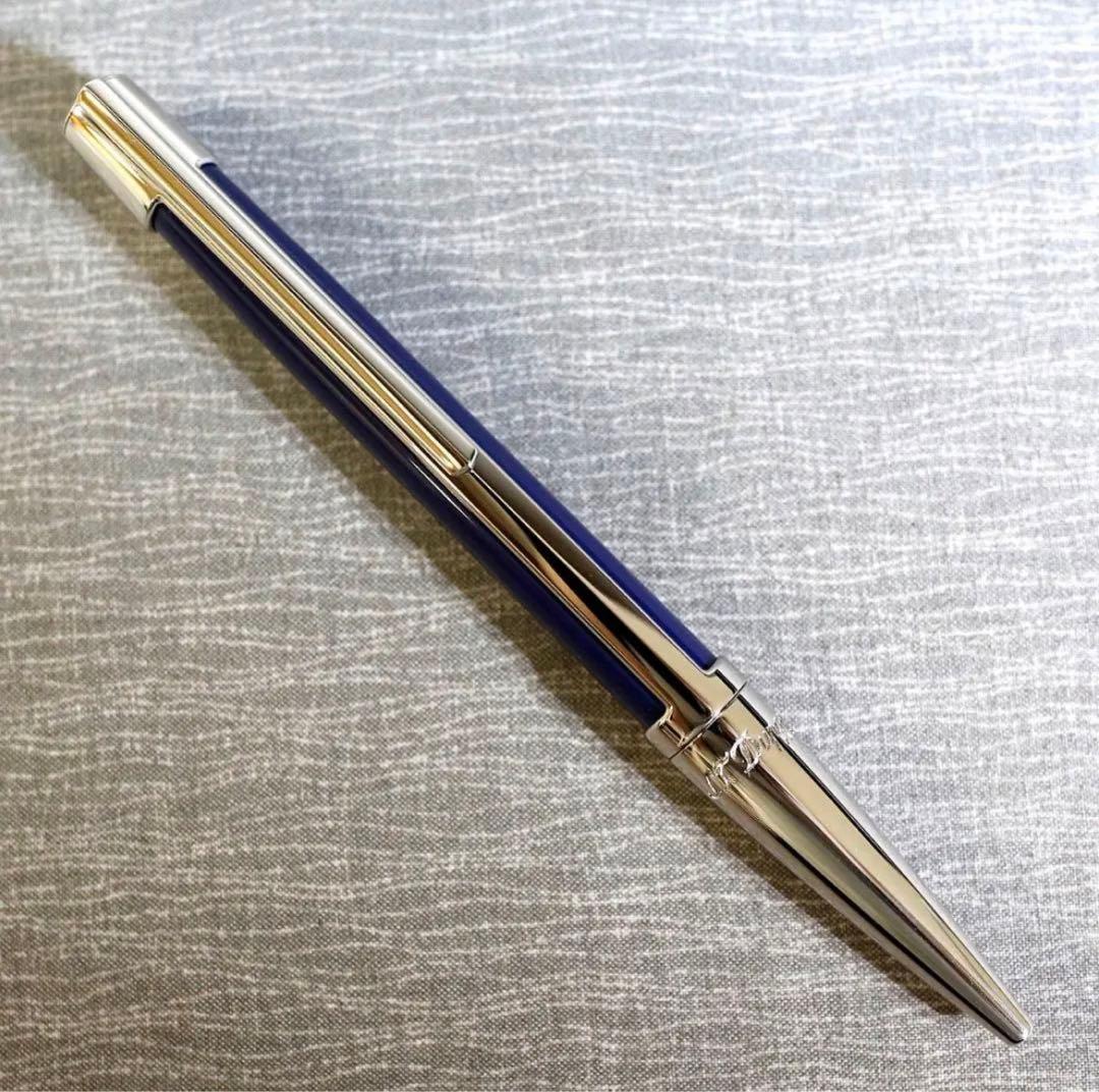 値下げ中　デュポン ボールペン デフィ ネイビー シルバー