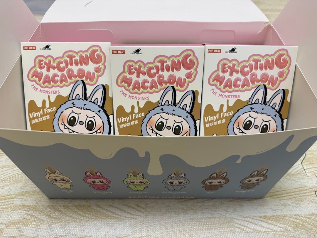 【新品未開封】LABUBUラブブ マカロン Macaron3体セット