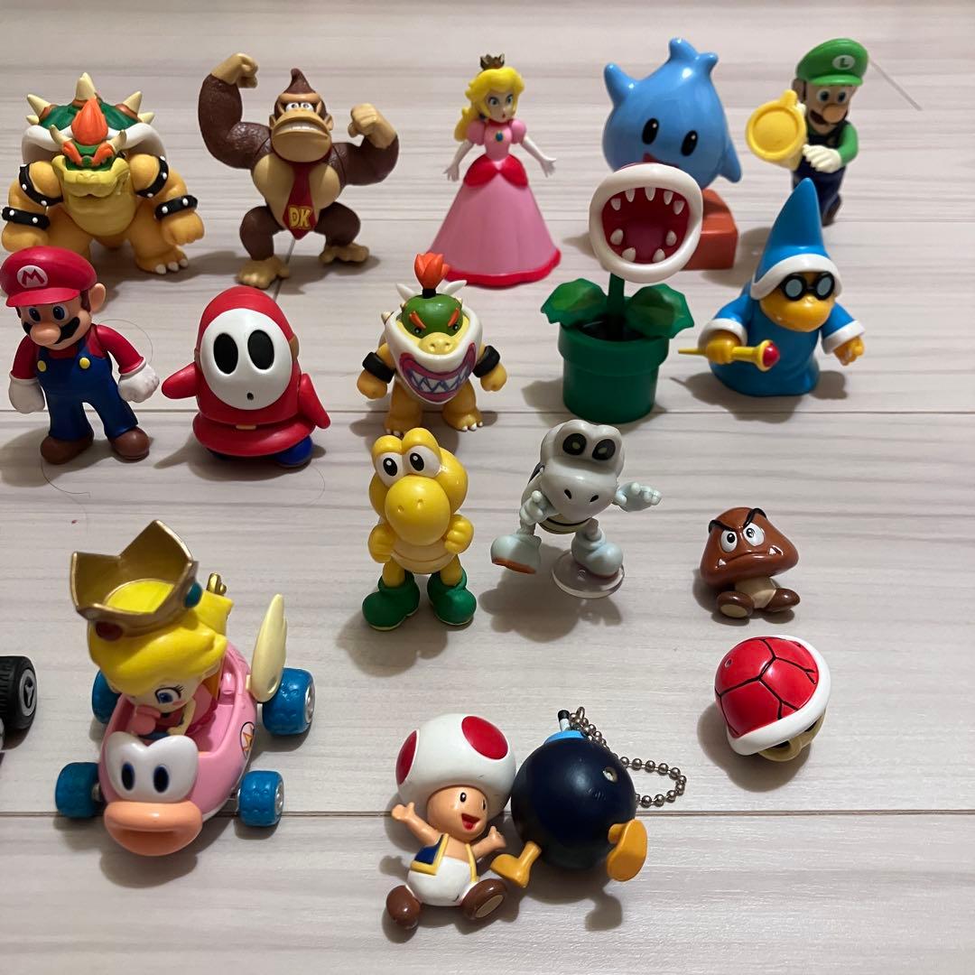 スーパーマリオ　フィギュア　ミニカー　セット