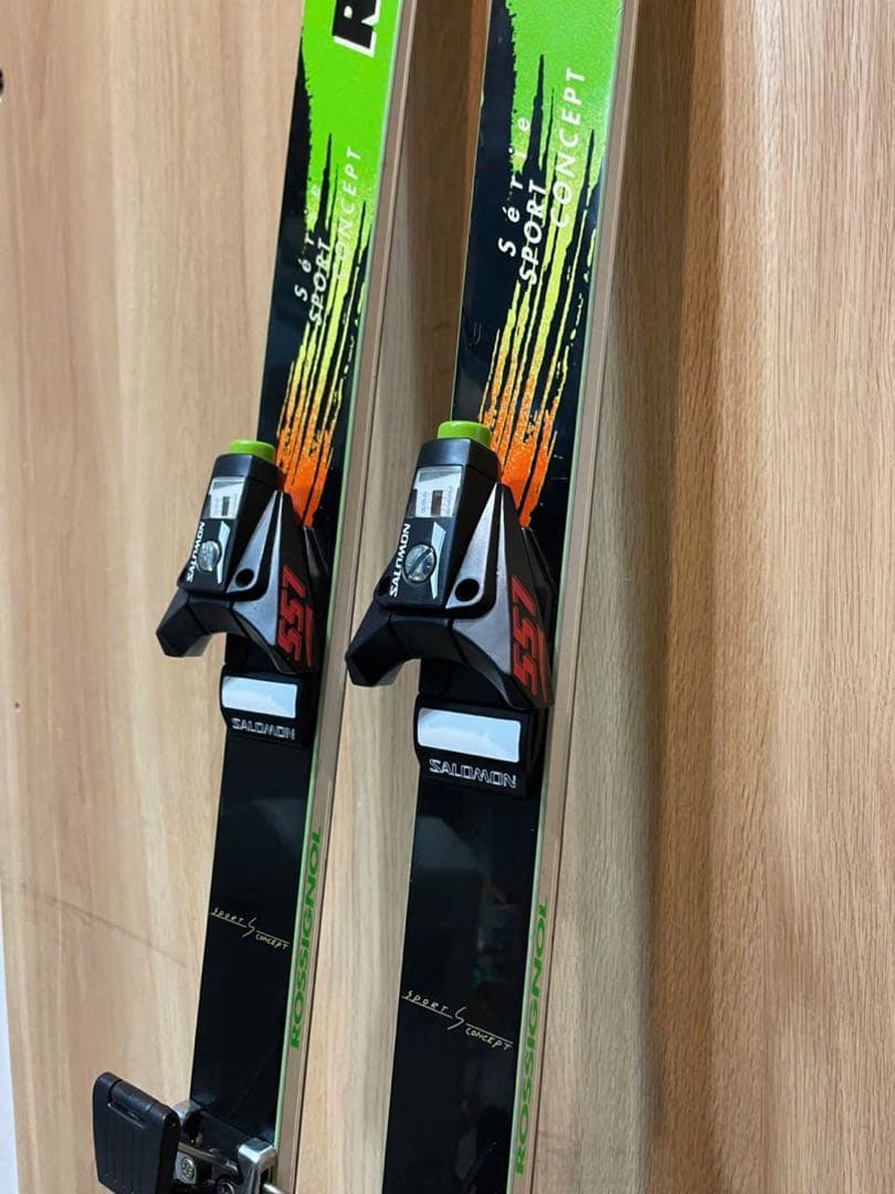ROSSIGNOL レディース スキー板 セット ビンディング付き
