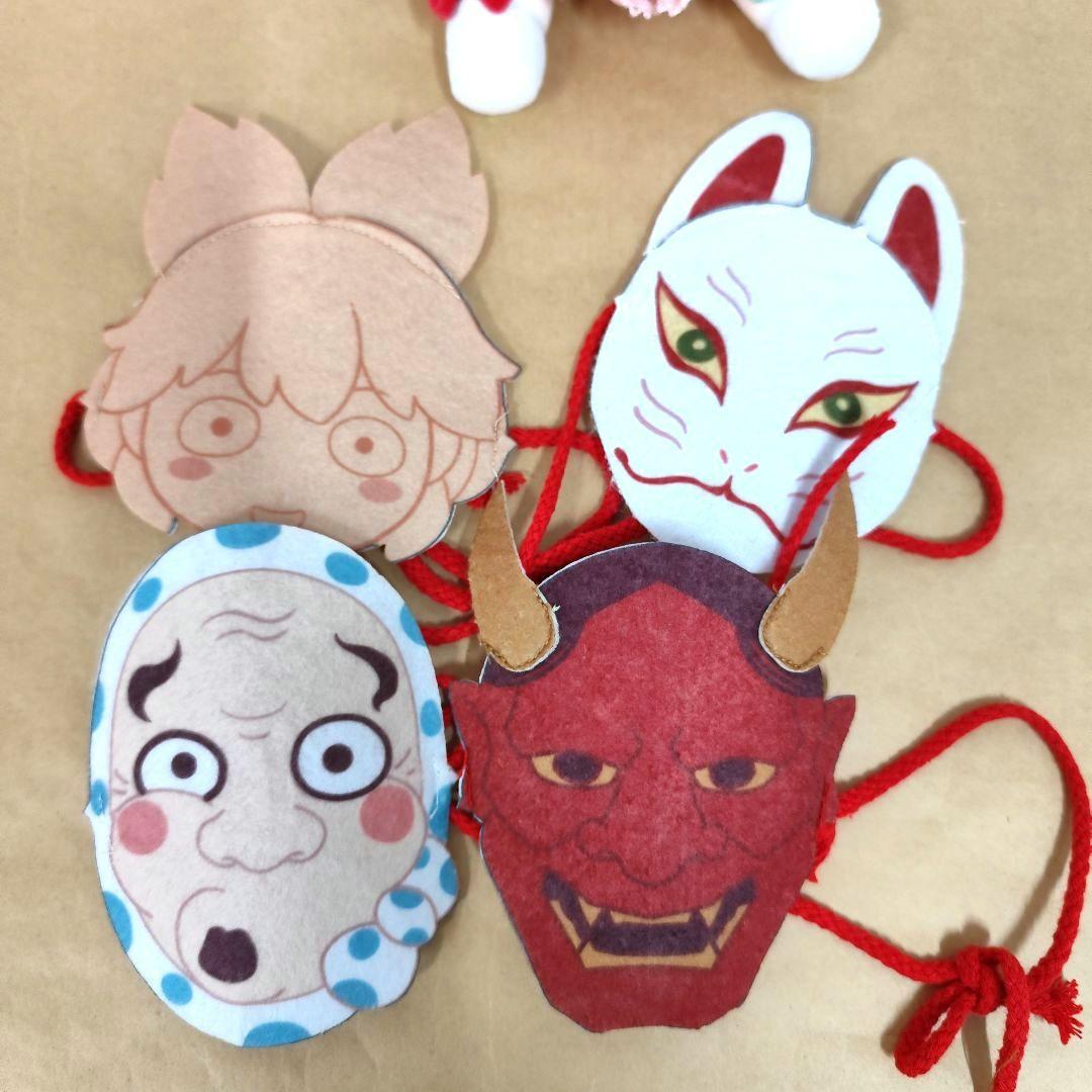 東方project 秦こころ ぬいぐるみ ポポモン popomon お面4種付