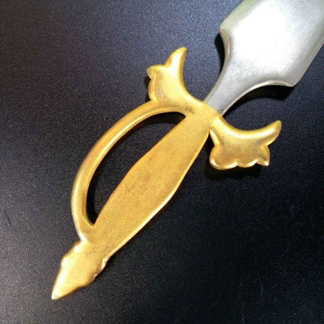 剣デザイン　ペーパーナイフ　paper knife　tape　インテリア　レア