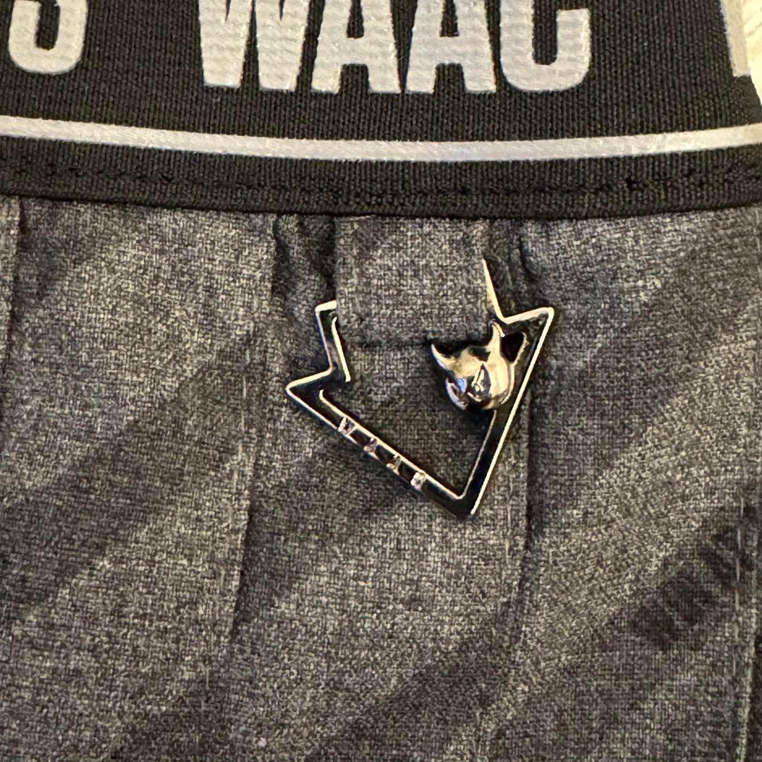 WAAC ワック プリーツ スカート パンツ Lサイズ グレー ゴルフ 新品