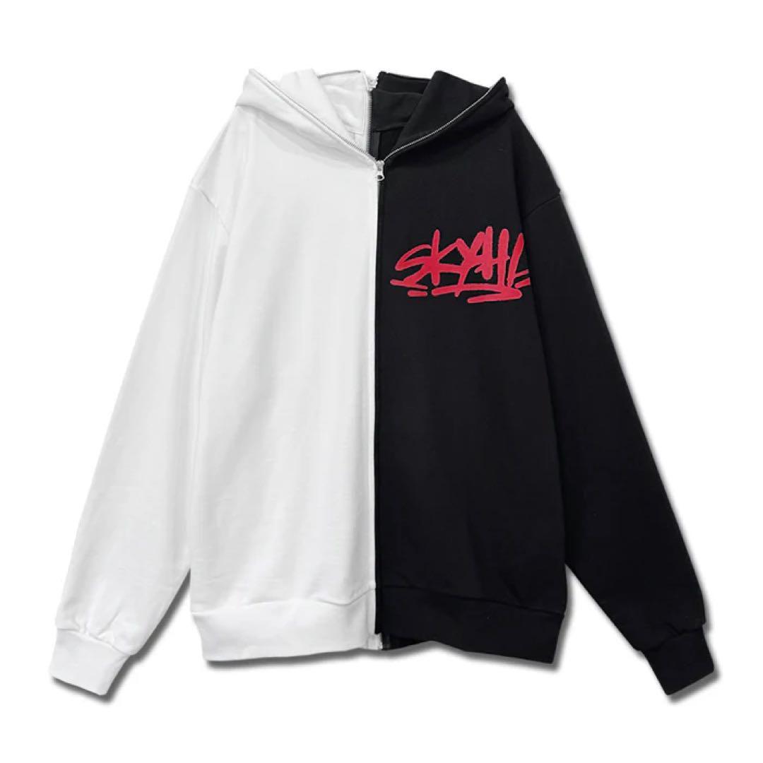 SKY-HI スプリット ジップパーカー WHITE Lサイズ
