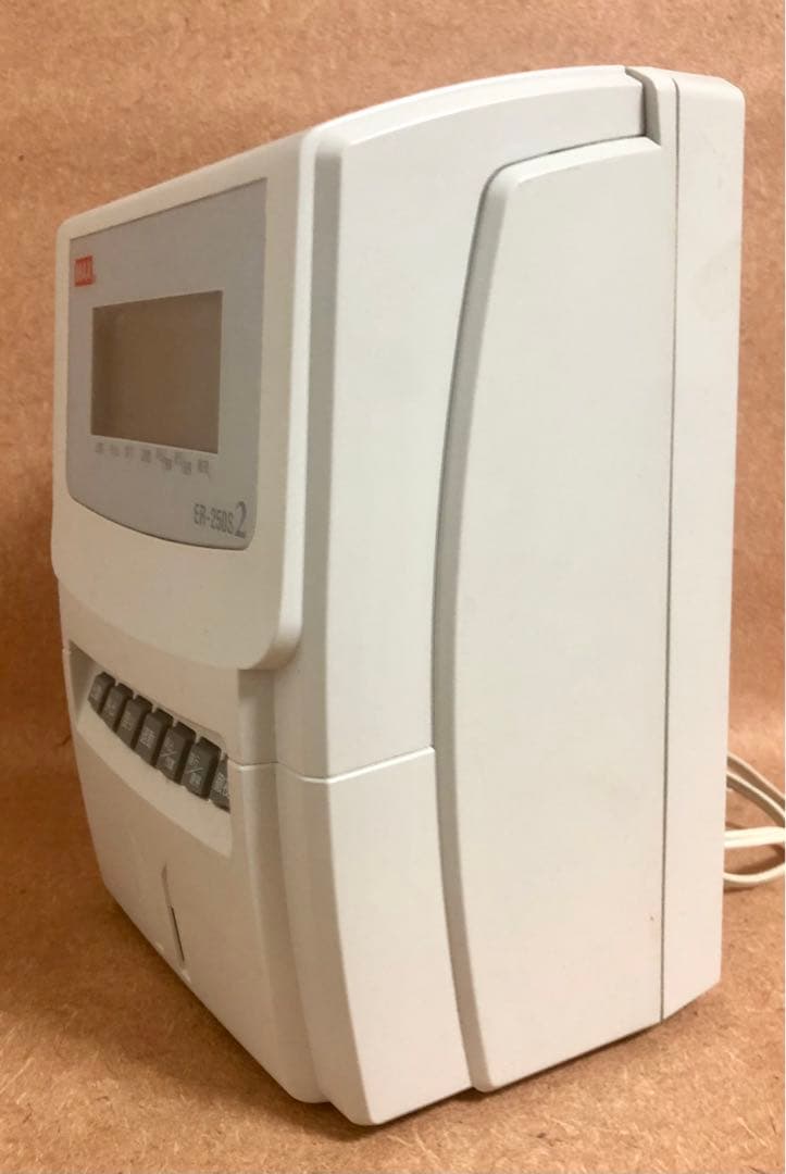 ★MAX/マックス★タイムレコーダーER-250S 2★通電確認済★中古現状品★