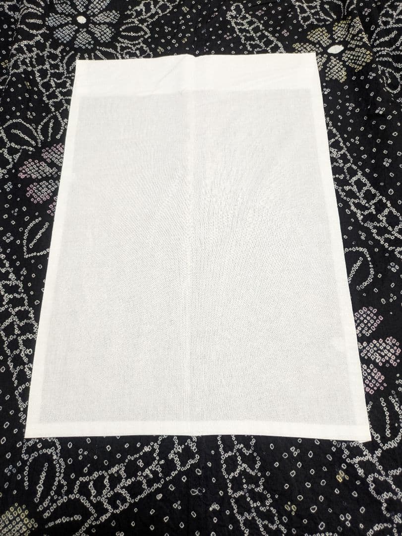 絞り浴衣　変わり生地　丈１５７