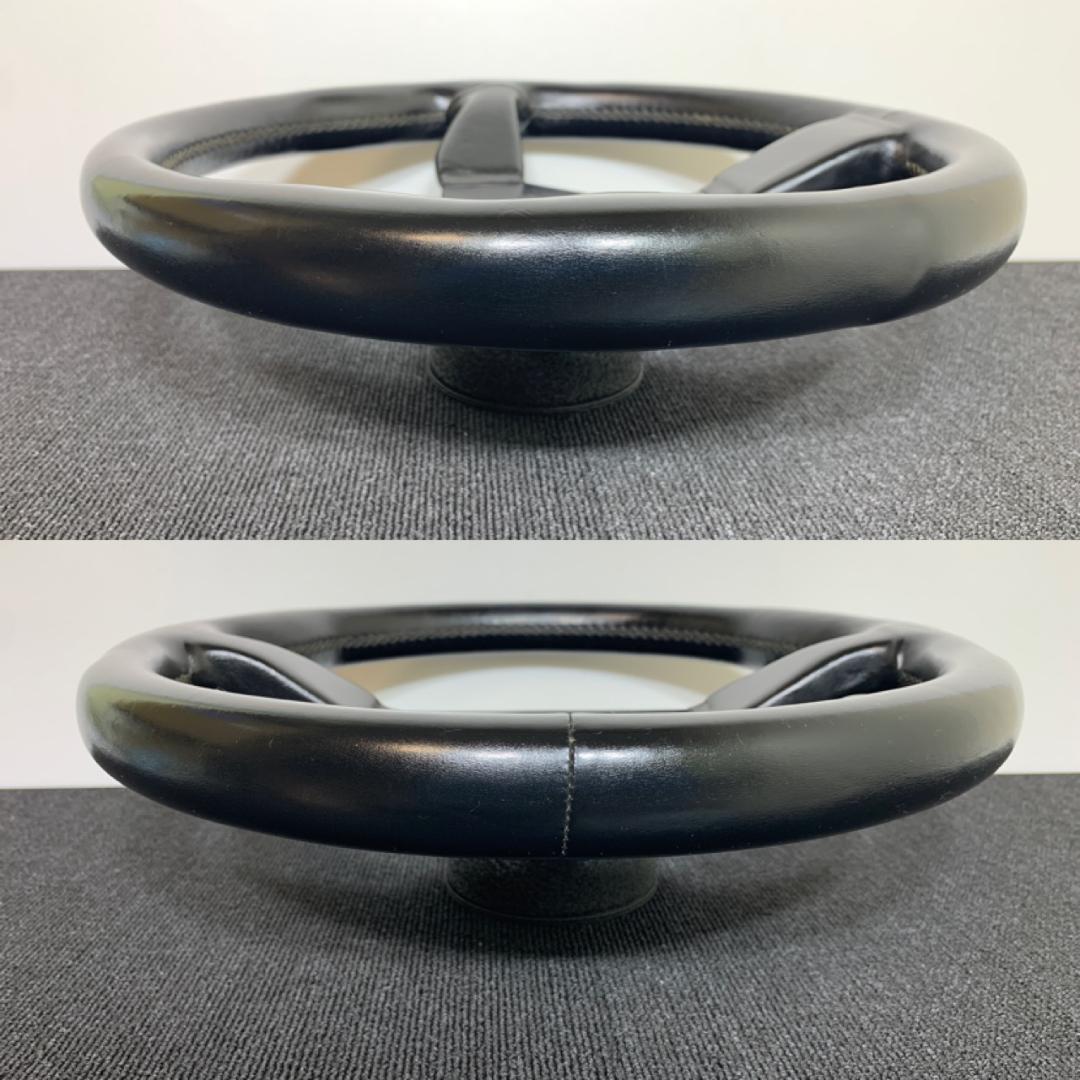 パーソナル グリンタ ステアリング 35Φ ブラック レザー 美品 希少