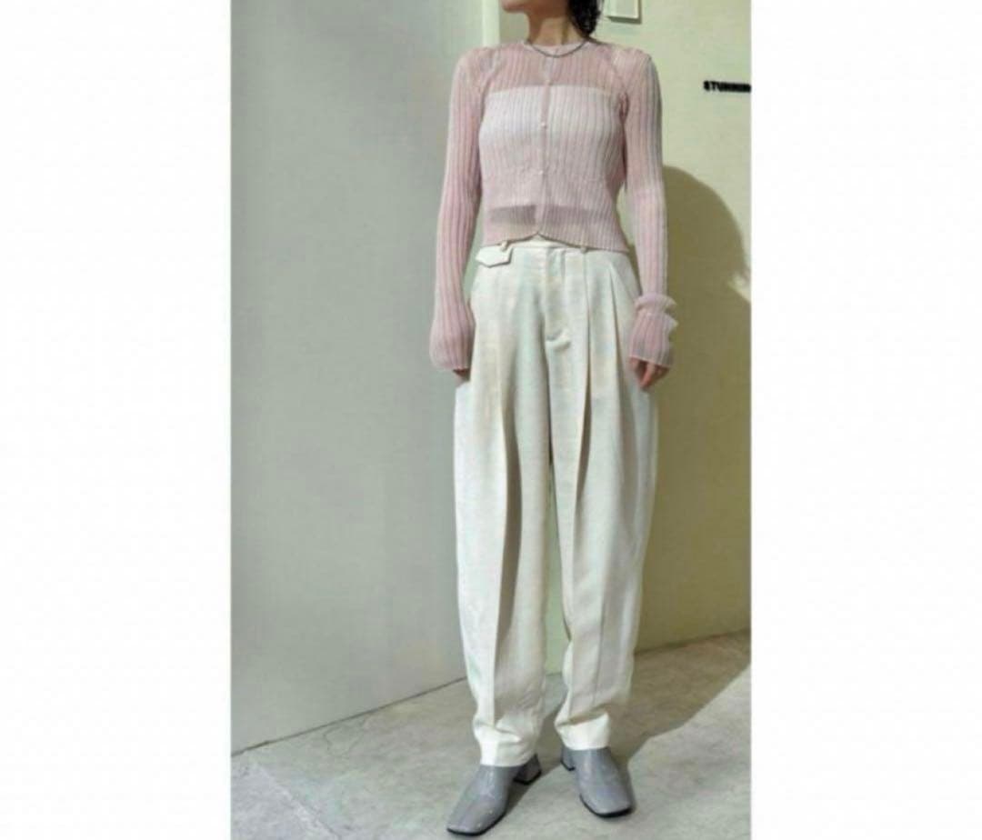 スタニングルアー STUNNING LURE シアーリブカーディガン S