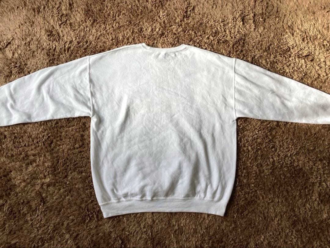 WACKO MARIA ワコマリア スウェット XL スエット 白 刺繍 ロゴ