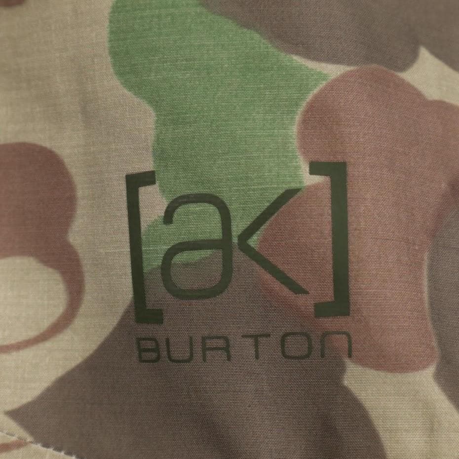 【AK】Burton M 2L SWASH JK　L　スノボウェア　カモ　美品