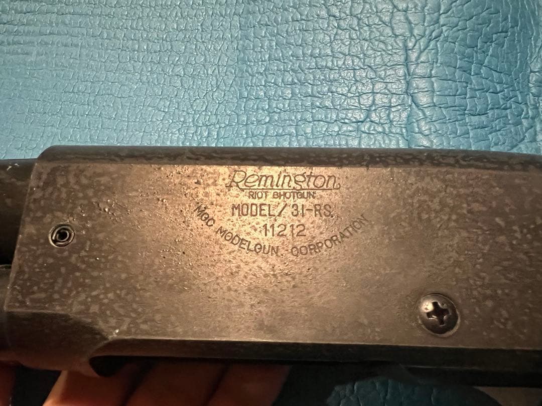 MGC Remington 31-RS 金属製　木製バットストック
