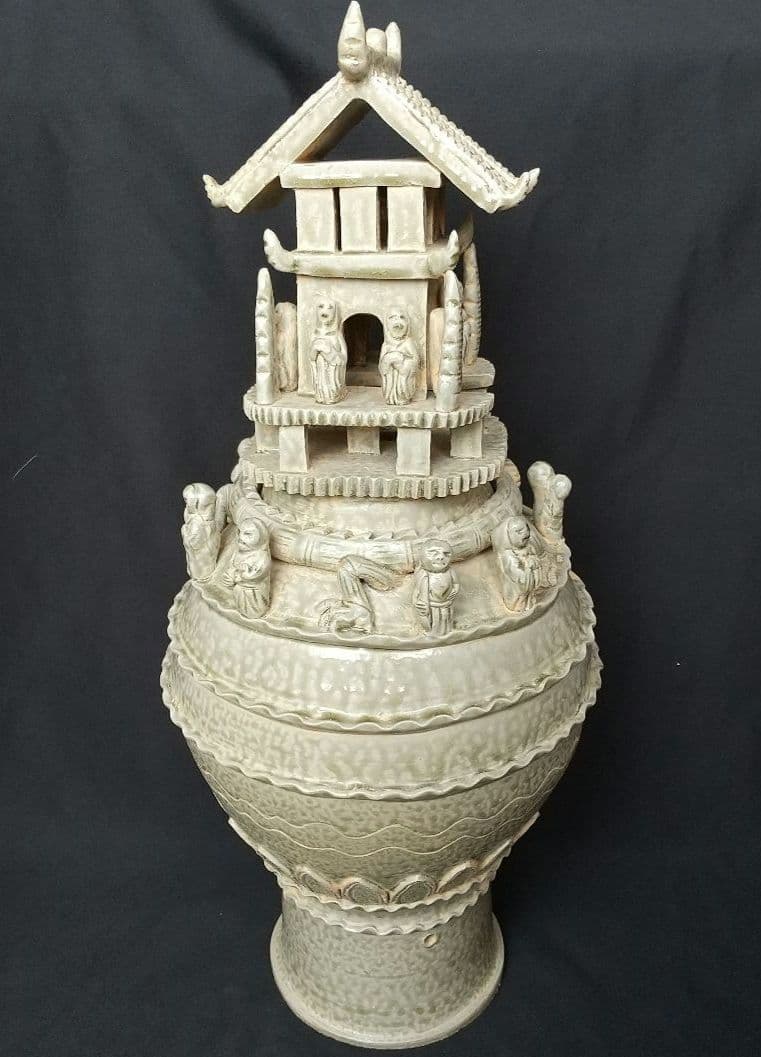 中国 神亭壺 古箱あり 骨董 茶道具