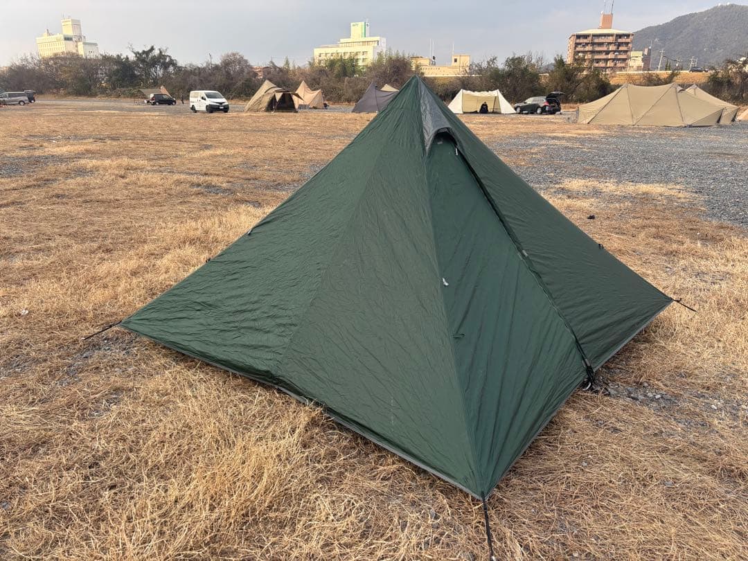 【テント】パンダライト、フットプリント２個付き（フル&ハーフ）