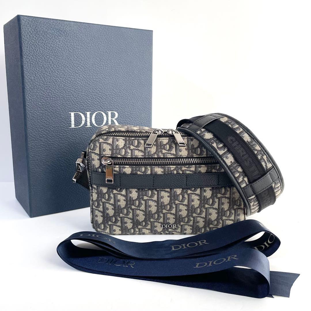 【極美品/RFID】ディオール サファリ オブリーク ショルダーバッグ