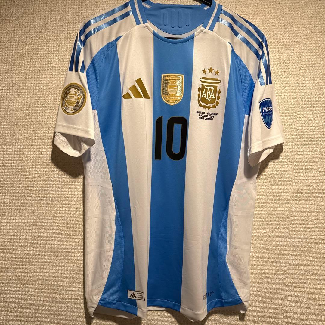 【新品未使用】 24-25 アルゼンチン メッシ コパアメリカ ユニフォーム