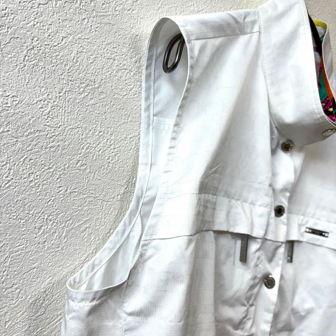 LEONARD SPORT ベスト40 ポリエステル 白 ホワイト 薄手 日本製