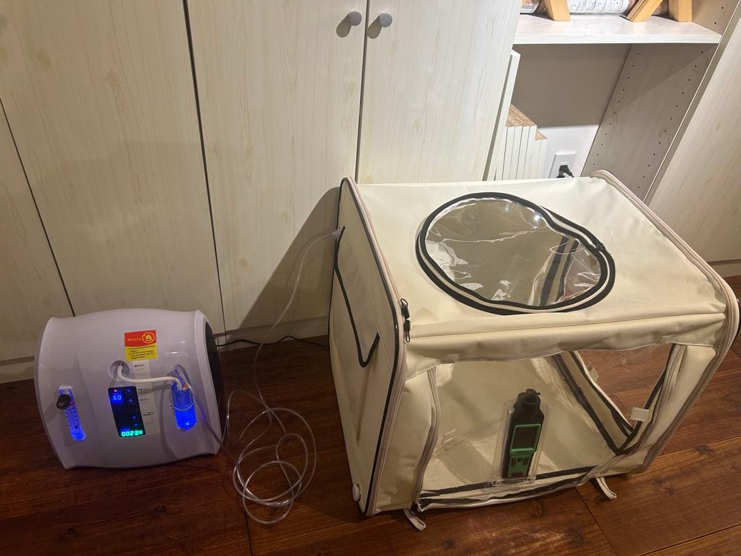 酸素発生器 ペットMAFmini1.0酸素室3点セット(S)24時間以内に発送