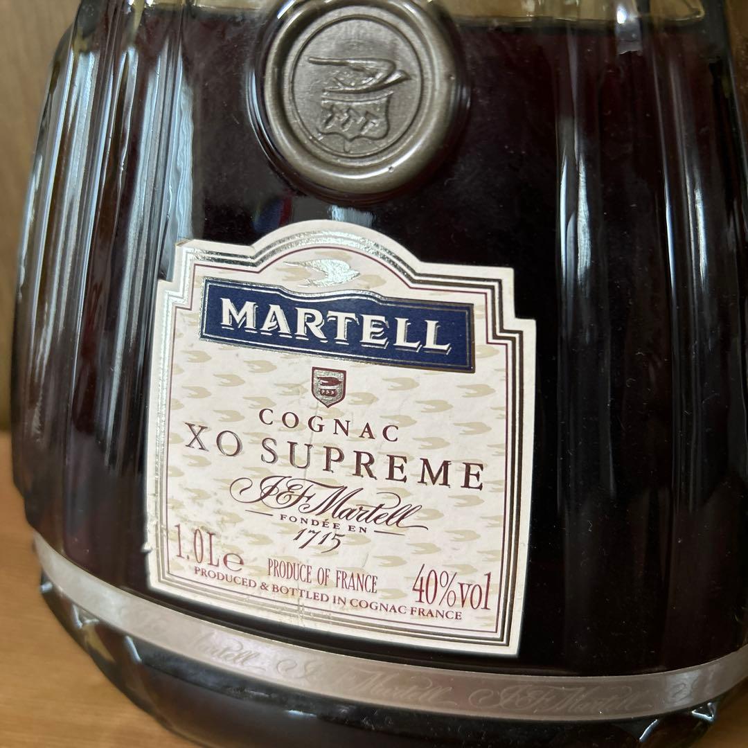 MARTELL XO SUPREME コニャック 1.0L 40%フランス