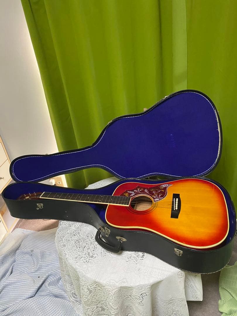 極上美品カントリーしようぜ！ハミングバードONKYOエレアコ音出し良好アコギも！