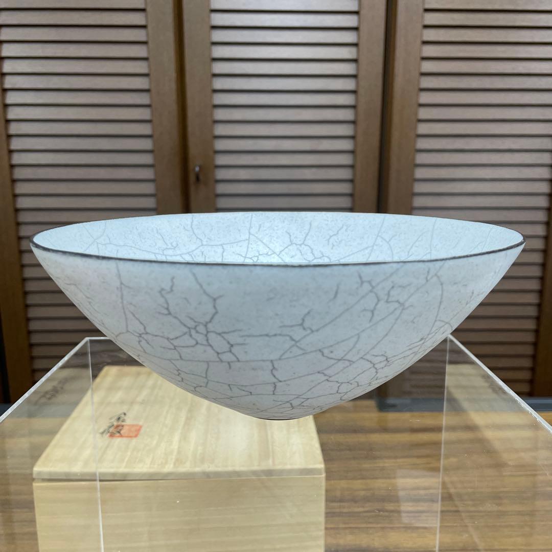 【ピノキオ】陶芸家 今泉毅 作 / 白瓷鉢 （はくじはち）