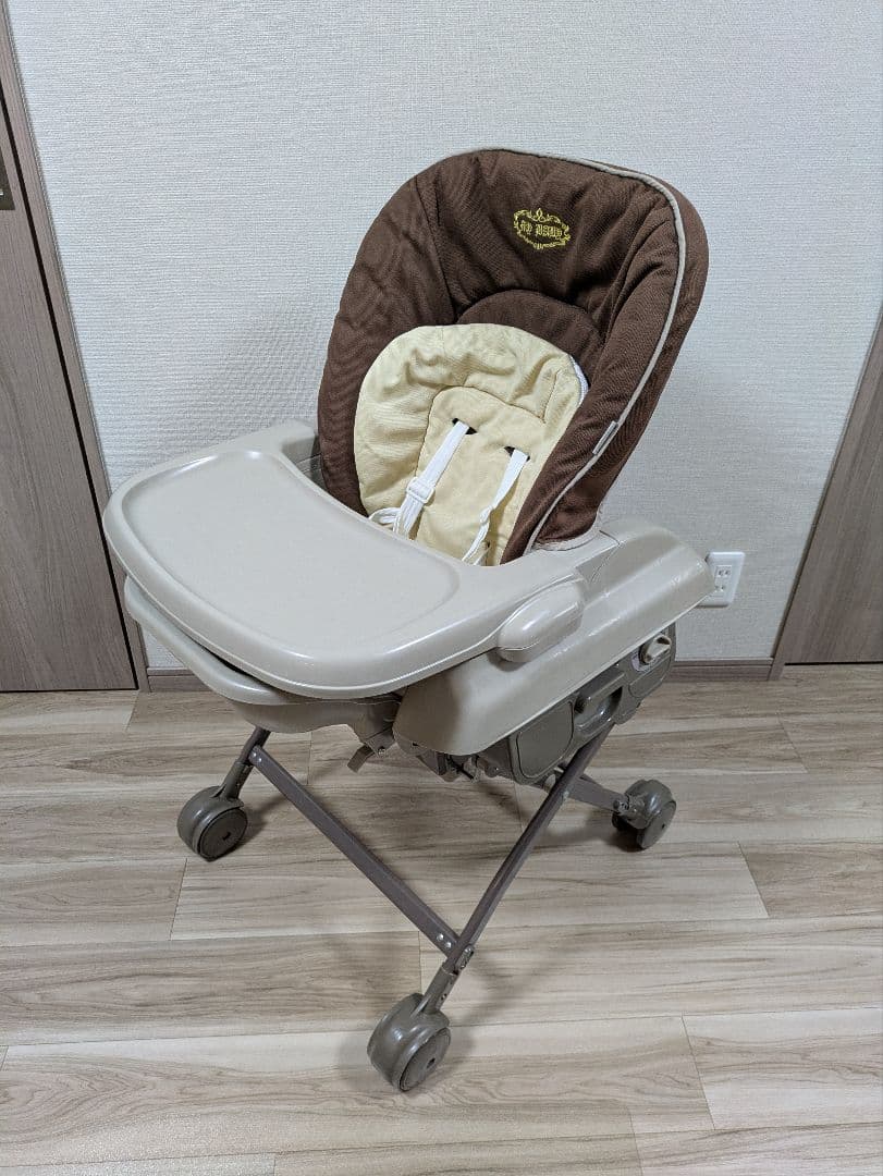 【かな】【除菌·洗濯済】JTCハイローオートスイングラック ベビーベッド