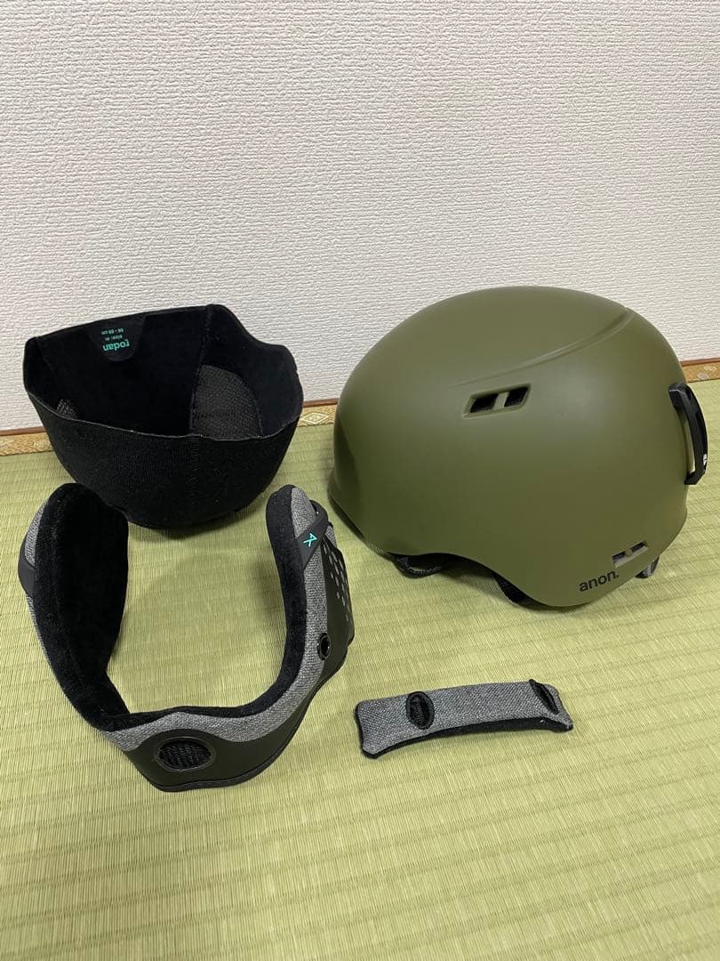 anon アノン ヘルメットRODAN Mサイズ　グリーン