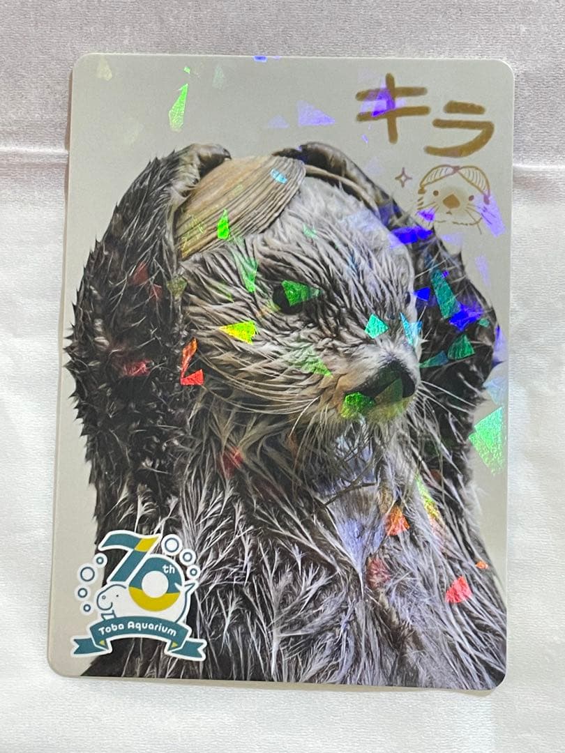 【匿名配送】鳥羽水族館　TOBA AQUARIUMコレクションカード　キラ