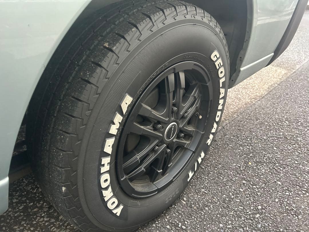 キャラバン タイヤホイール4本セット