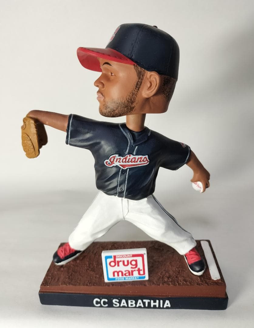 CC・サバシア／”ガーディアンズ野球殿堂” ボブルヘッド人形 (2024)