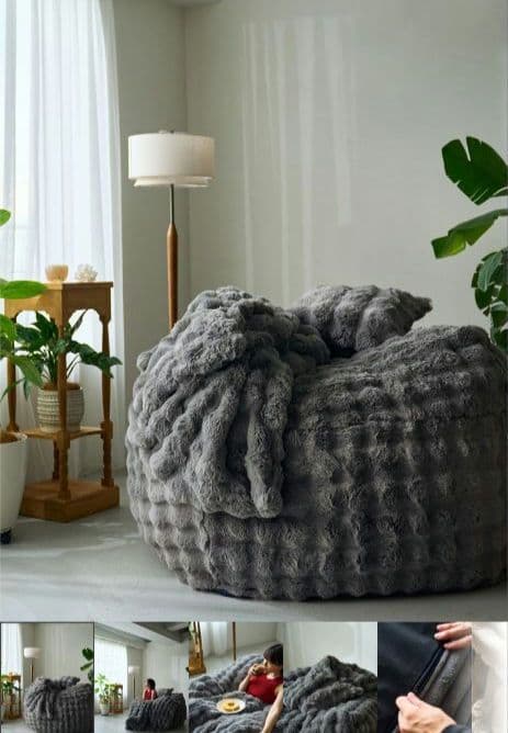 VOFF 01 GRAY 大人のソファクッション グレー