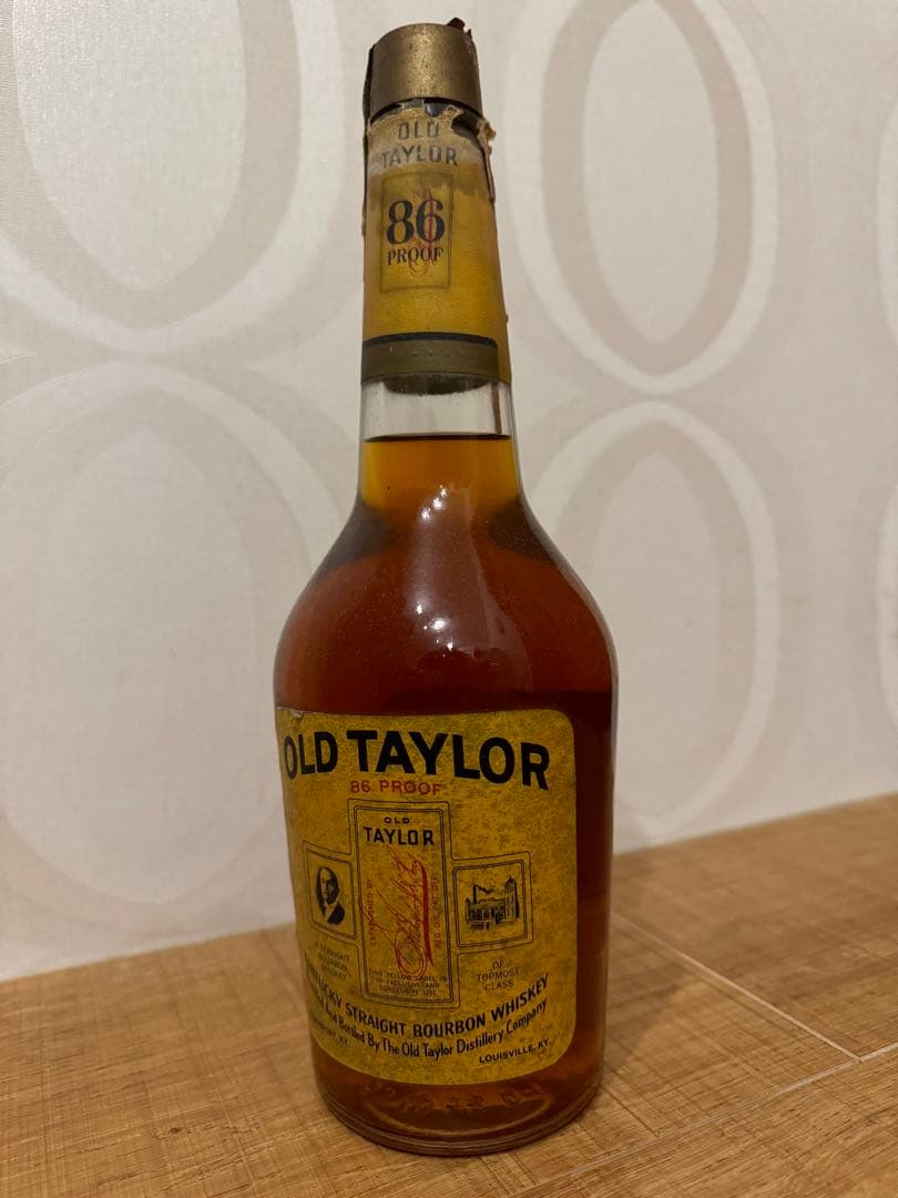 OLD TAYLOR 86 PROOF ストレートバーボンウイスキー