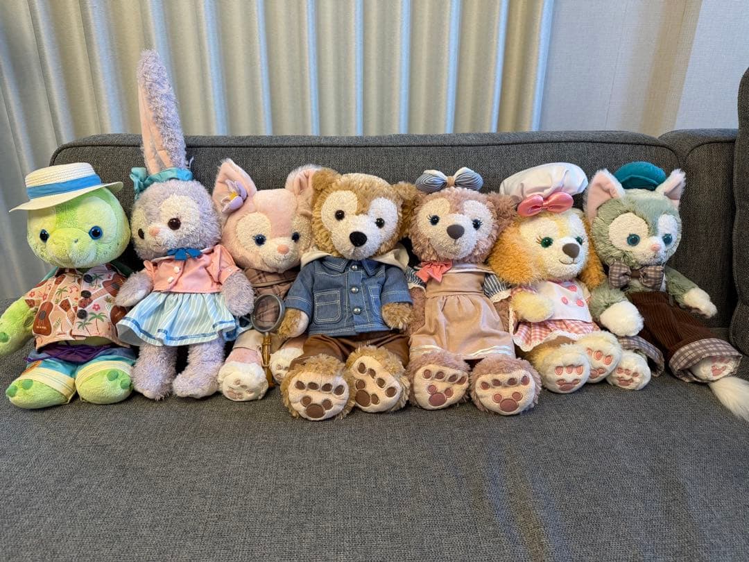 値下げ‼️ダッフィー & フレンズ ぬいぐるみセット　7体　まとめ売り