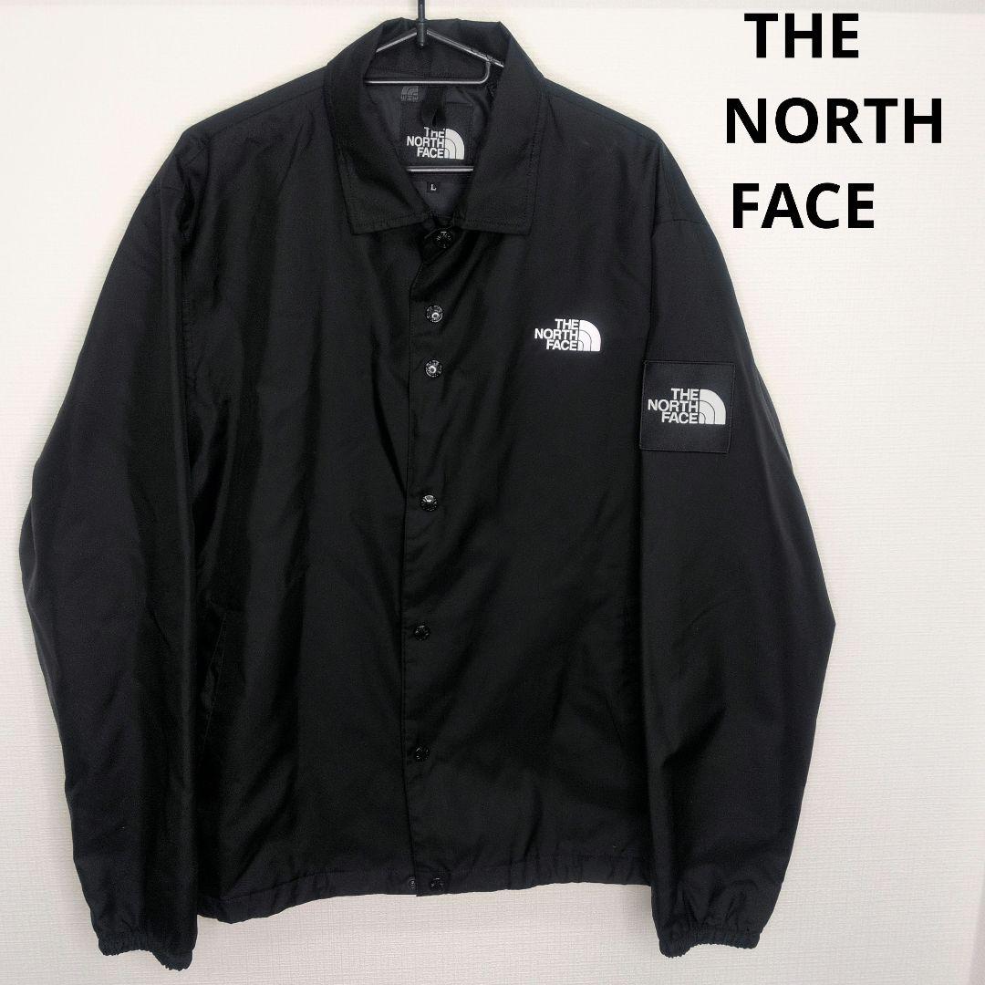美品　THE NORTH FACE ノースフェイス コーチジャケット　黒　L