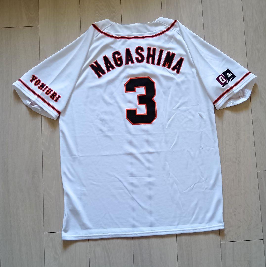 【期間限定　記念】巨人　ジャイアンツ 復刻　長嶋　国民栄誉賞　ユニフォーム　L