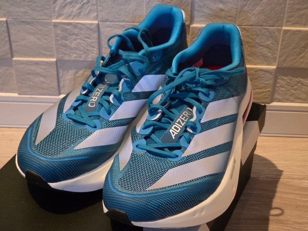 未使用 adidas Adizero BOSTON13 27cm ブルー