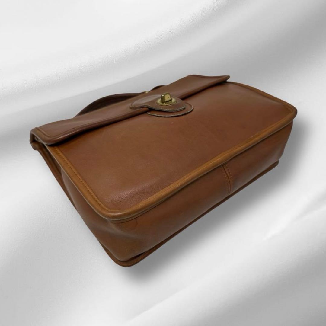 COACH オールドコーチ ターンロック ハンドバッグ 2way