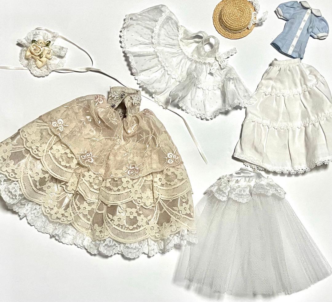 1/6ドール用ドレスセット　ハンドメイド